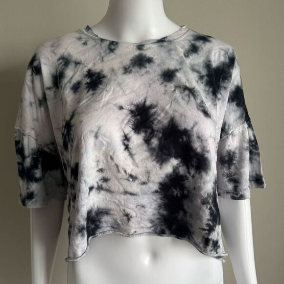 Somewhere In L.A. Cropped Tie Dye Tee - Picture 3 of 6